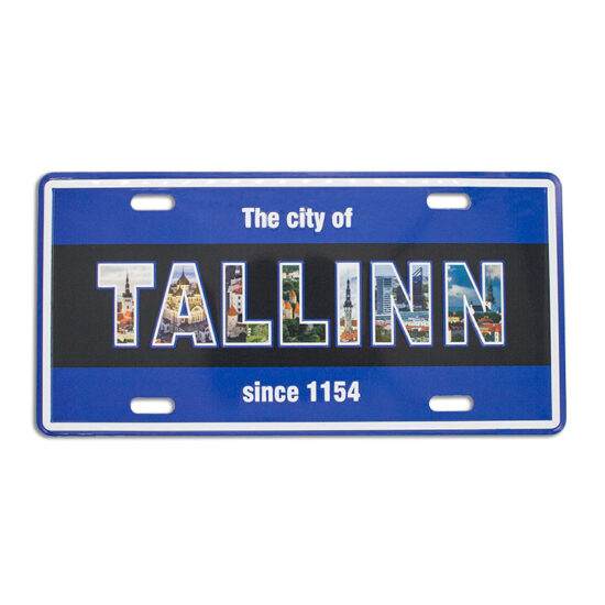 numbrimärk magnet Tallinn